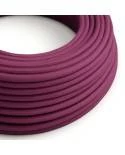 Textilkabel, burgunderrot, aus Baumwolle - Das Original von Creative-Cables - RC32 rund 2x0,75mm / 3x0,75mm