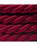 Elektrisches Tauseil XL 3x0,75 dunkel bordeaux Glanz. Durchmesser 16 mm
