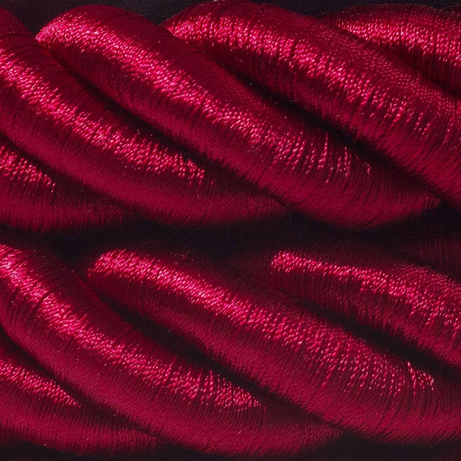 Elektrisches Tauseil 3XL 3x0,75 dunkel bordeaux Glanz. Durchmesser 30 mm