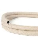 Creative-Tube, Durchmesser 20 mm, verkleidet in RN01 natürliche Leinen, mit modularer Kabelkanal