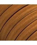 Elektrokabel überzogen mit Whiskey CM22 Textil für Lichterketten