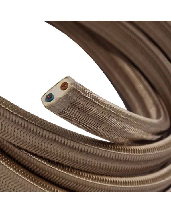 Elektrokabel überzogen mit Cipria CM27 Textil für Lichterketten