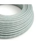 Textilkabel, dunstblau, aus Baumwolle - Das Original von Creative-Cables - RX12 rund 2x0.75mm / 3x0.75mm