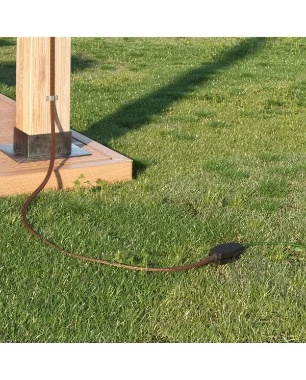 Verteilerdose für Lumet Ketten mit Adaptern für runde und flache Kabel