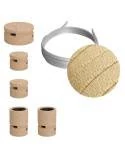 Wiggle-Kit des Filé-Systems - mit 3 m Kabel und 5 Zubehörteilen aus Holz für den Innenbereich