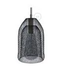 Lampenschirmkäfig Ghostbell aus Metall mit E27-Fassung