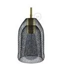 Lampenschirmkäfig Ghostbell aus Metall mit E27-Fassung