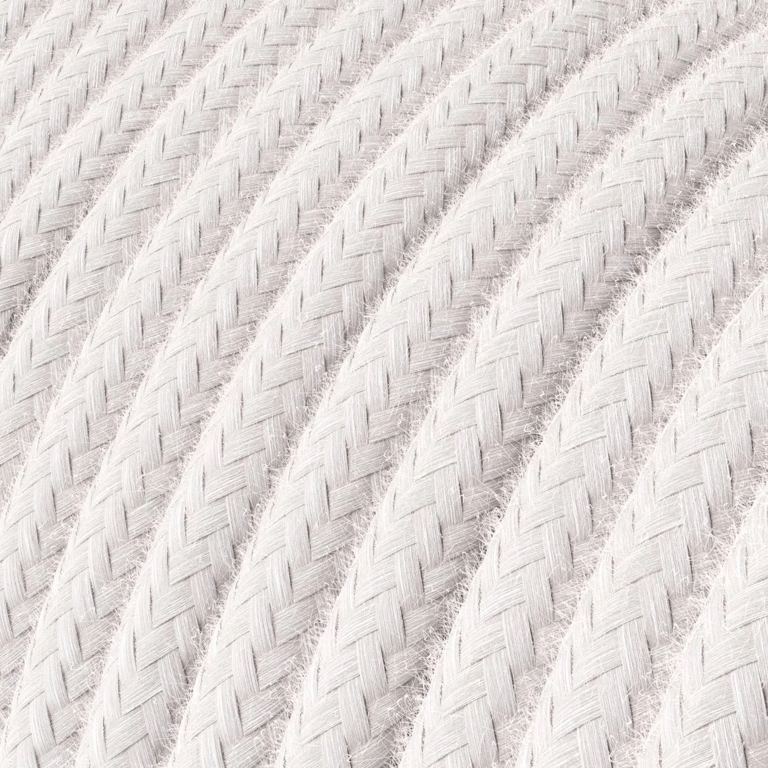Textilkabel, blassrosa, aus Baumwolle - Das Original von Creative-Cables - RC16 rund 2x0.75mm / 3x0.75mm