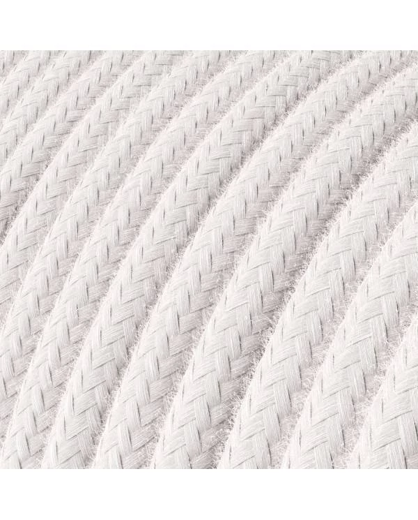 Textilkabel, blassrosa, aus Baumwolle - Das Original von Creative-Cables - RC16 rund 2x0.75mm / 3x0.75mm