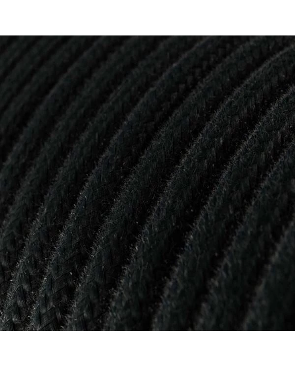 Spider - Pendelleuchte mit Mehrfachaufhängung mit 6 Ausgängen Made in Italy, komplett mit Textilkabel und Metall-Finish