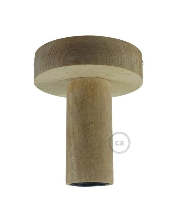 Fermaluce Wood M, die Leuchte aus lackiert Holz für Wand und Decke