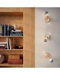 Fermaluce Wood 90° die Leuchte aus Naturholz für Ihre Wand und Decke