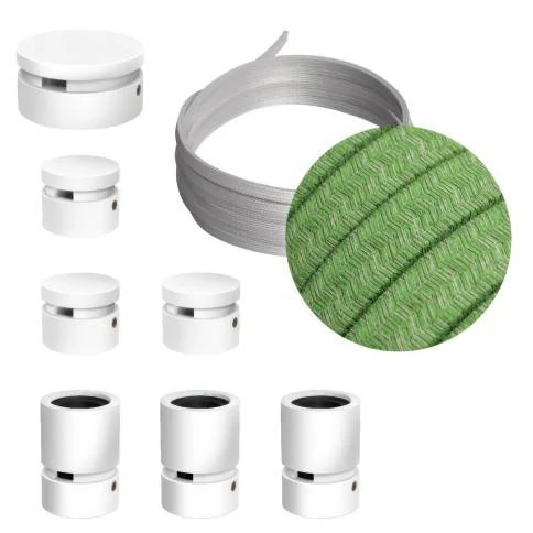EIVA Zylindrisches Outdoor-Lampenbaldachin aus Silikon mit weichem Griff, IP65