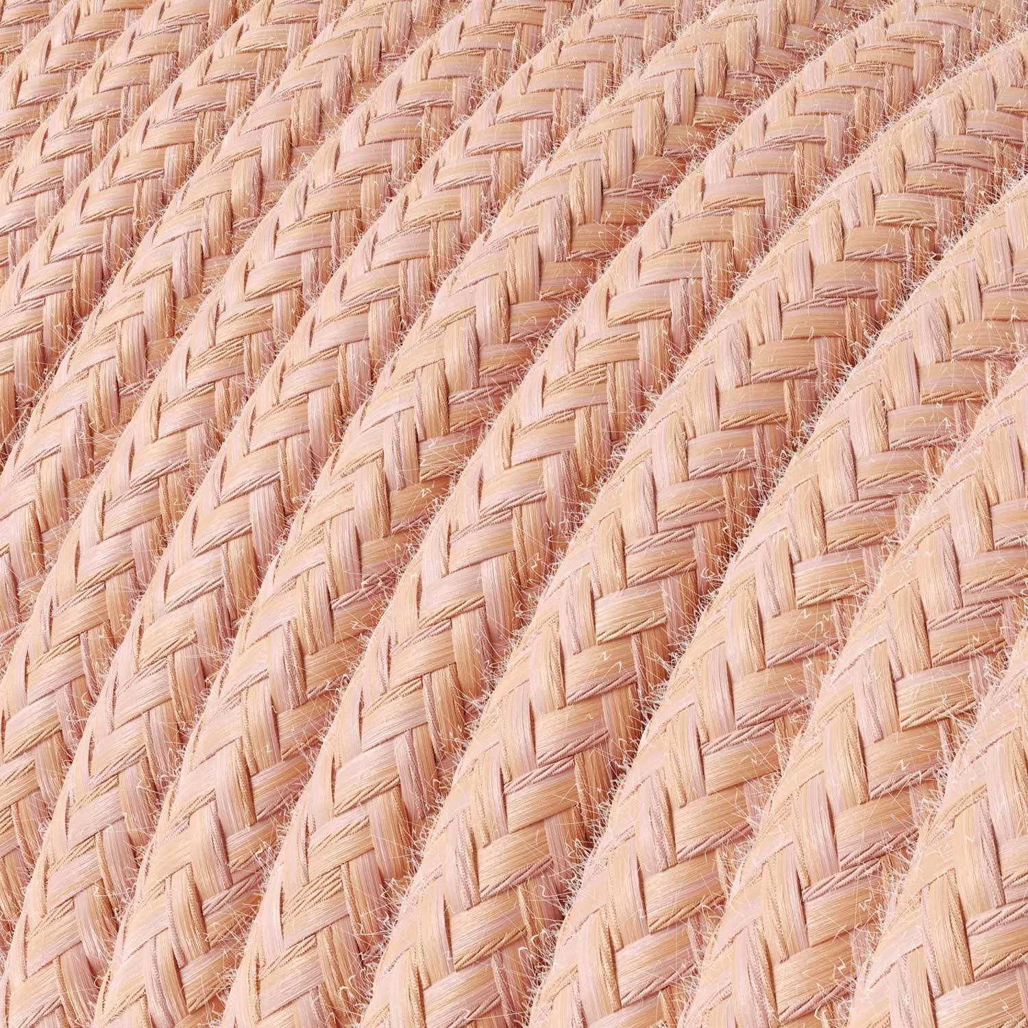 Spider - Pendelleuchte mit Mehrfachaufhängung mit 4 Ausgängen Made in Italy, komplett mit Textilkabel und Metall-Zubehör