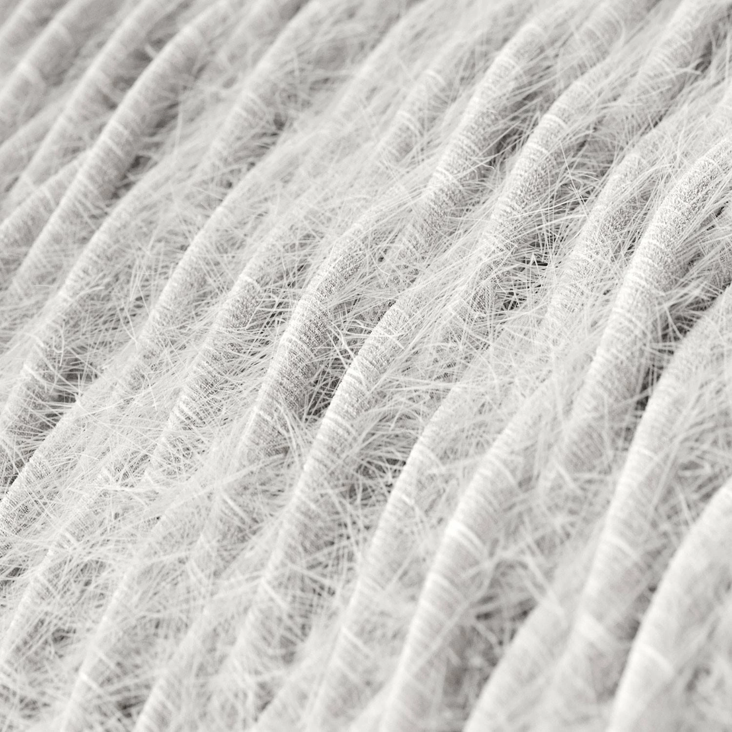 Textilkabel, lichtweiß Marlene - Das Original von Creative-Cables - TP01 geflochten 2x0.75mm / 3x0.75mm