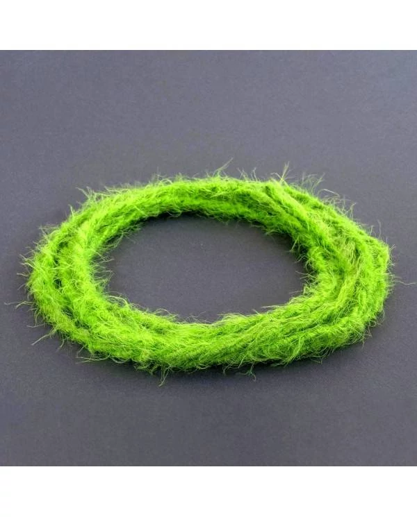 Textilkabel, grasgrün Marlene - Das Original von Creative-Cables - TP06 geflochten 2x0.75mm / 3x0.75mm