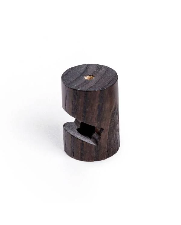 Deckenbefestigung, “V”-förmiger Decken- oder Wandhaken aus Holz für elektrische Textilkabel