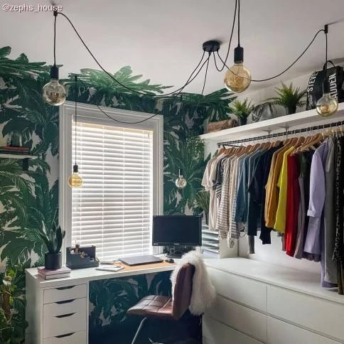 Deckenleuchte 3 Cage Edison ST64 mit 6 Aufhängungen