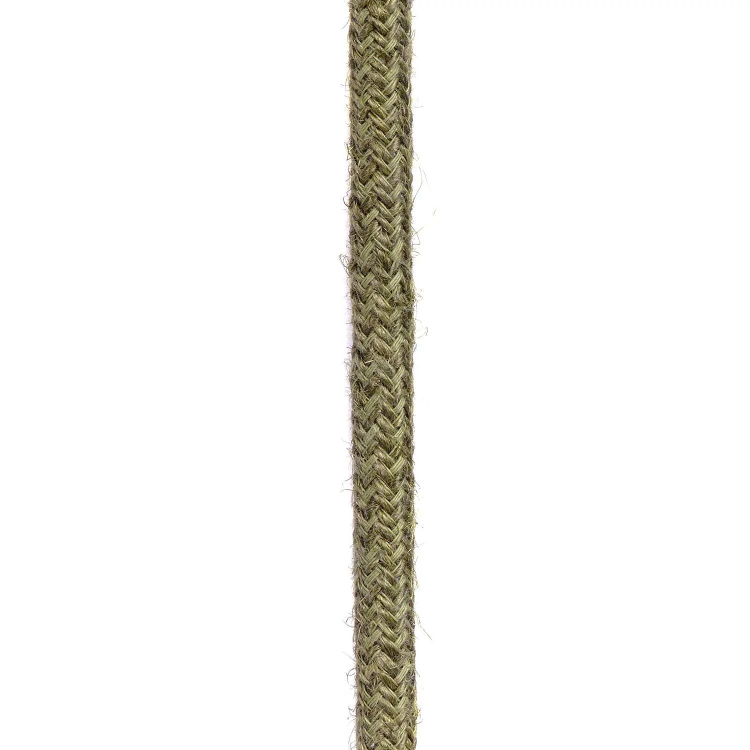 Textilkabel, rindenfarben-braun, aus Jute - Das Original von Creative-Cables - RN26 rund 2x0,75mm / 3x0,75mm