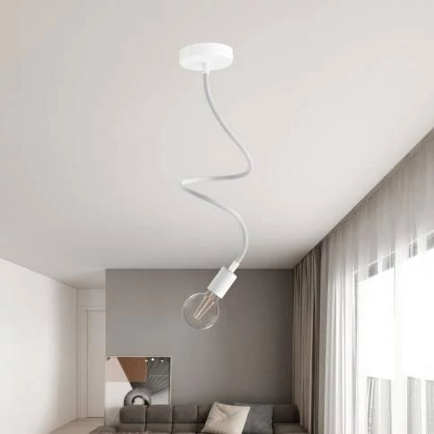 Leuchte esse14 zur Wand- oder Deckenmontage für LED Röhrenlampe S14d - Waterproof IP44