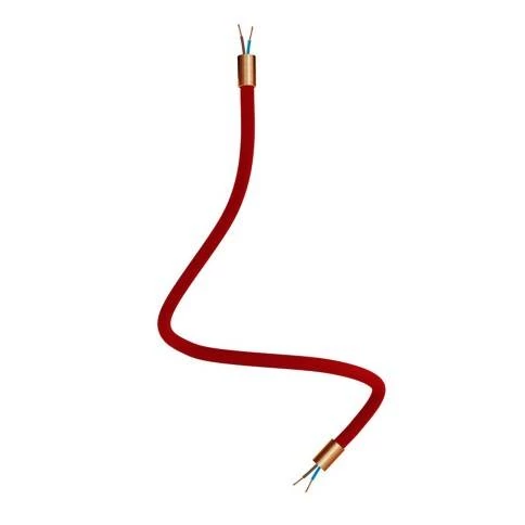 Creative-Tube, Durchmesser 20 mm, in Seideneffekt RM01 weiß, mit modularer Kabelkanal