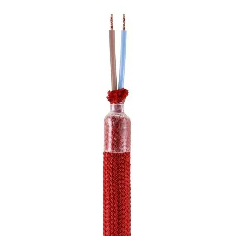 Creative-Tube, Durchmesser 20 mm, in Seideneffekt RM01 weiß, mit modularer Kabelkanal