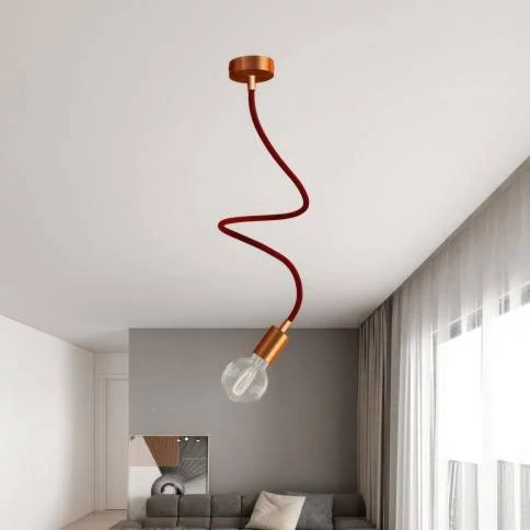 LED-Glühbirne transparent - Globo G125 Lang Filament - 7W E27 Deko Vintage dimmbar 2200K