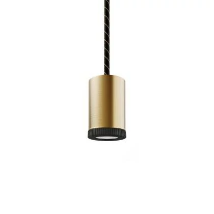 Mini LED Spotlight Strahler GU1d0 - Bronze satiniert