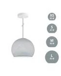 Pendelleuchte mit kuppelförmigem Lampenschirm Cupola