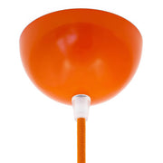 Kit rosone semisferico in metallo verniciato - Arancione