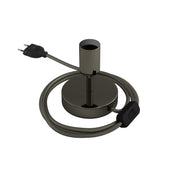 Alzaluce - Lampada da tavolo in metallo - Nero perla 5 cm