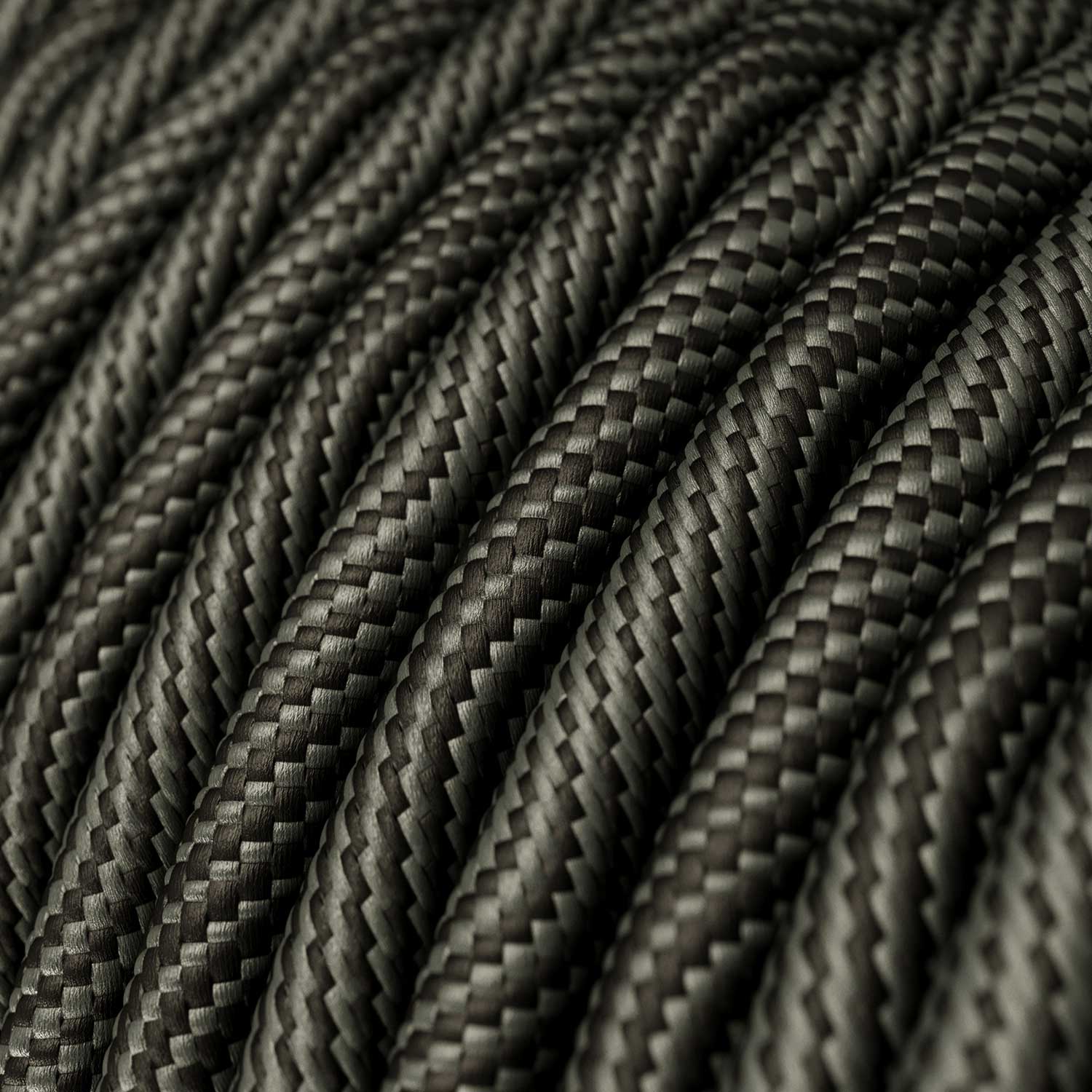 Lampada da tavolo Alzaluce Tiche in metallo e spina UK - Nero perla Interruttore