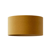 Paralume Cilindro XL in tessuto con attacco E27 - Made in Italy - Lana Senape