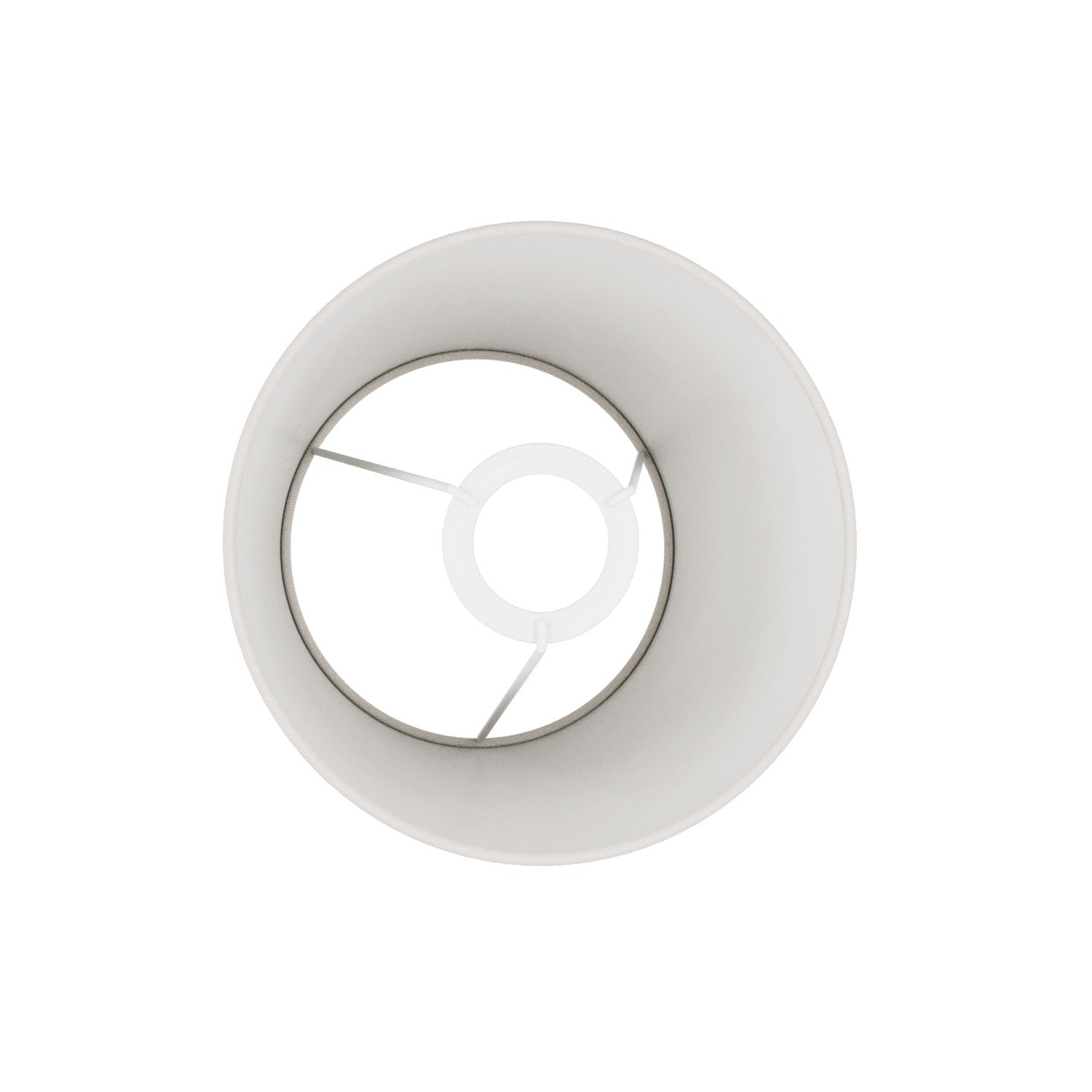 Lampenschirm Impero mit E27-Fassung für Tischleuchte oder Wandleuchte – Made in Italy – Helles Jute