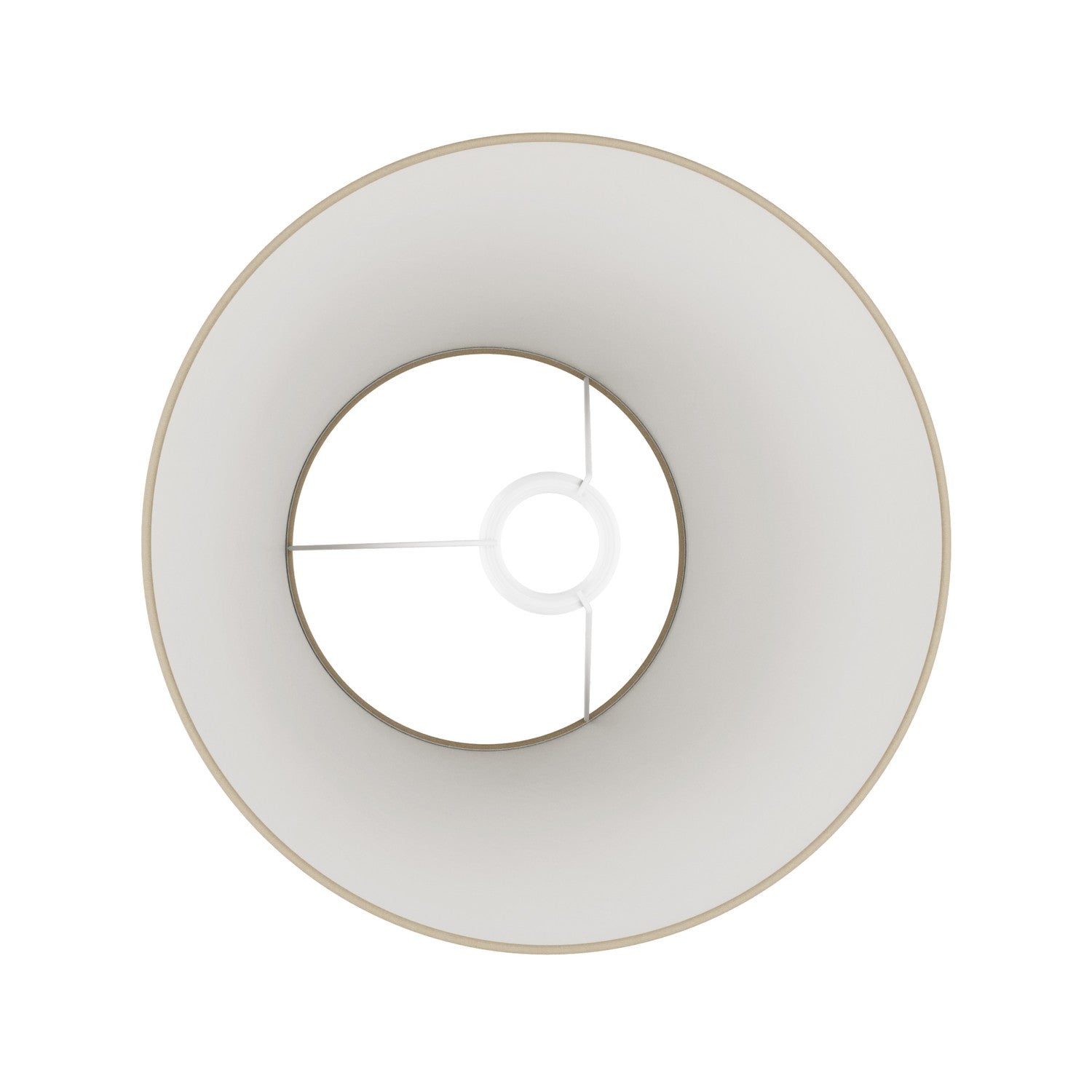 Paralume Impero M in tessuto per lampada da terra con attacco E27 - Made in Italy - Arenal Tortora