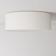 Plafoniera in tessuto Large Arenal sabbia - Made in Italy