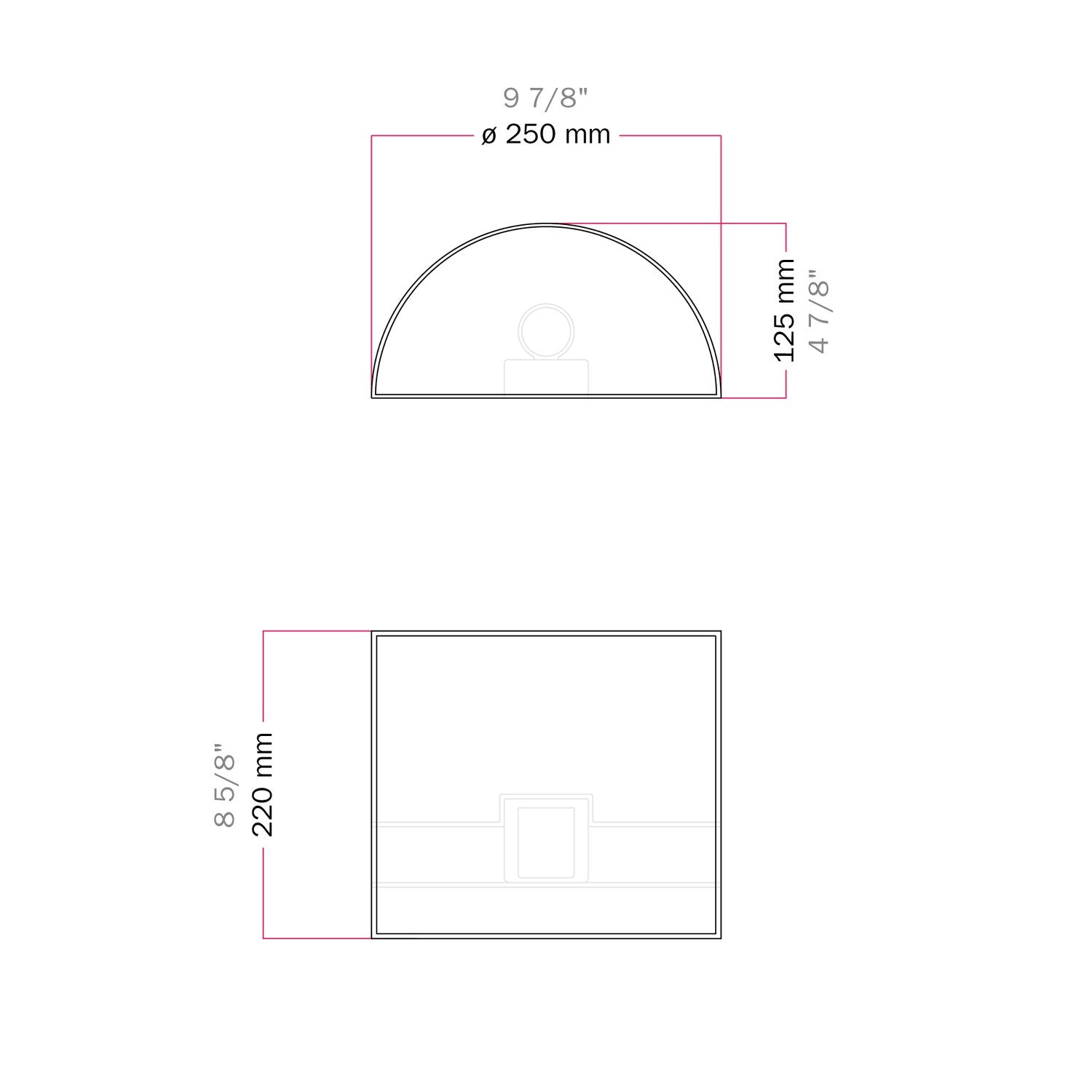 Applique Ventola con paralume in tessuto - Made in Italy - Lana Beige