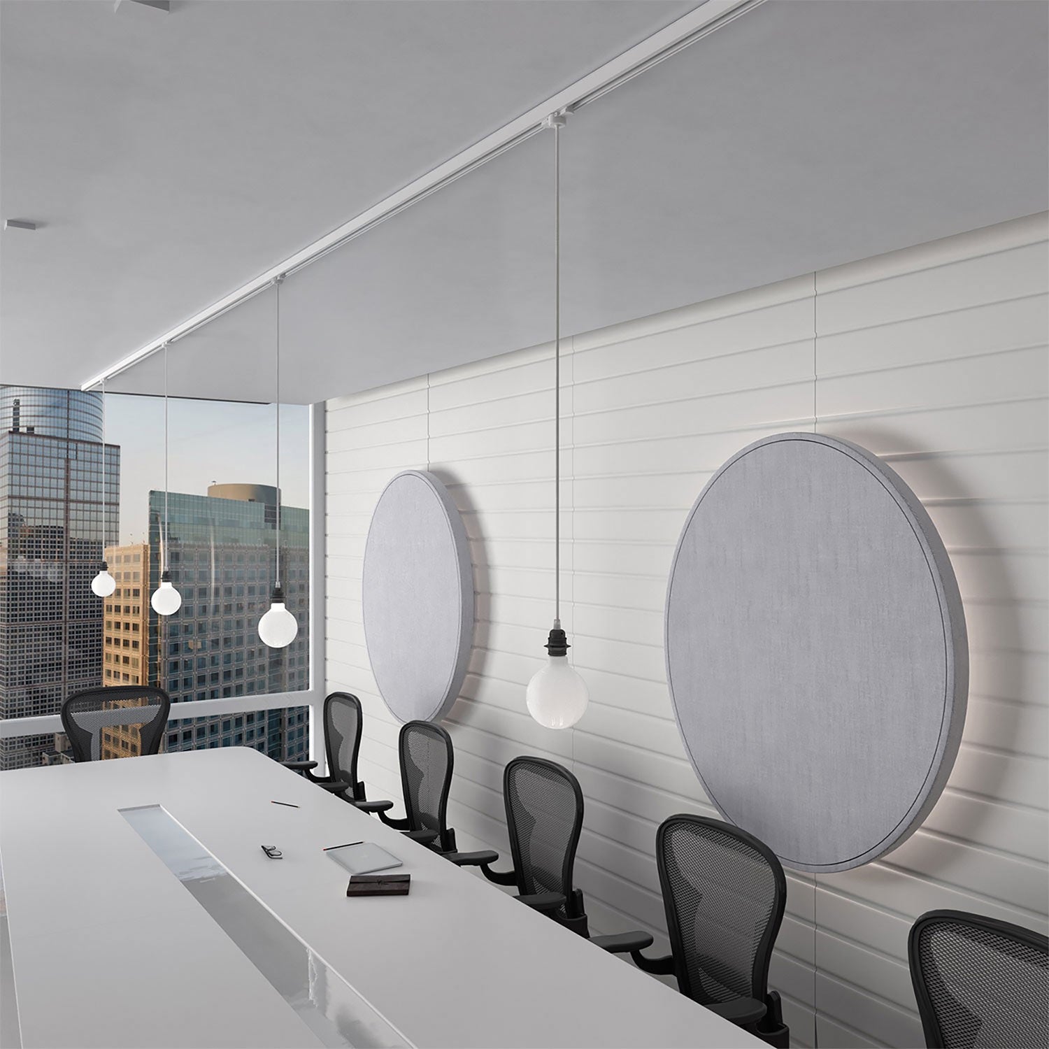 Adattatore Eutrac Bianco per binario trifase - per sospensione