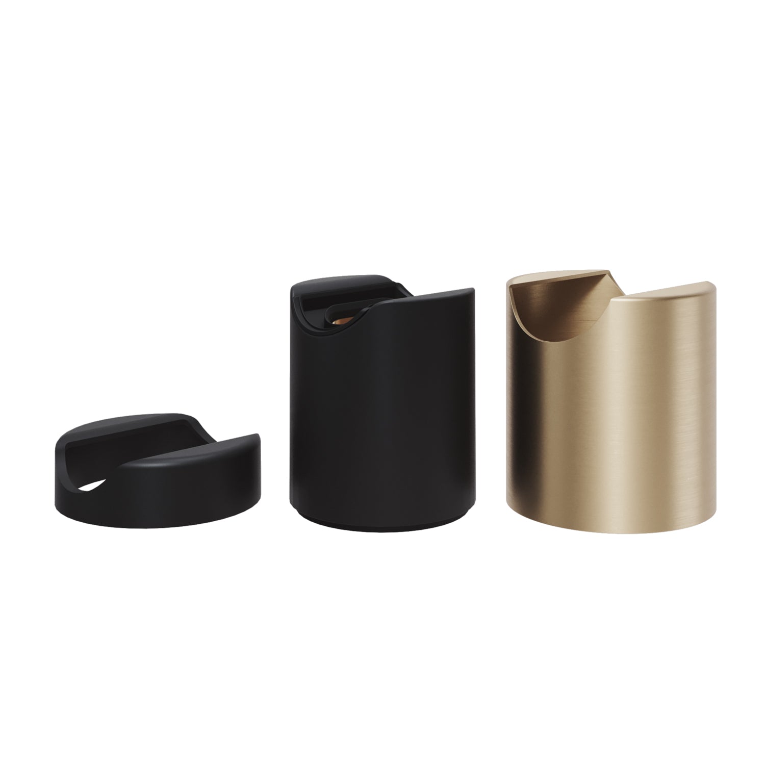 Portalampada S14d in metallo da parete o soffitto - Bronzo satinato