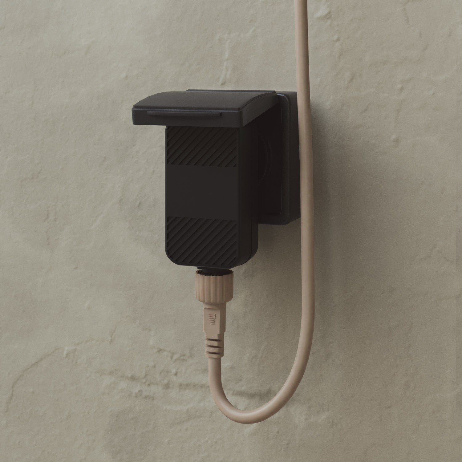 Catena luminosa 3 punti luce da esterno IP67 Desert Brown - Marina3 Cherry 70 cm