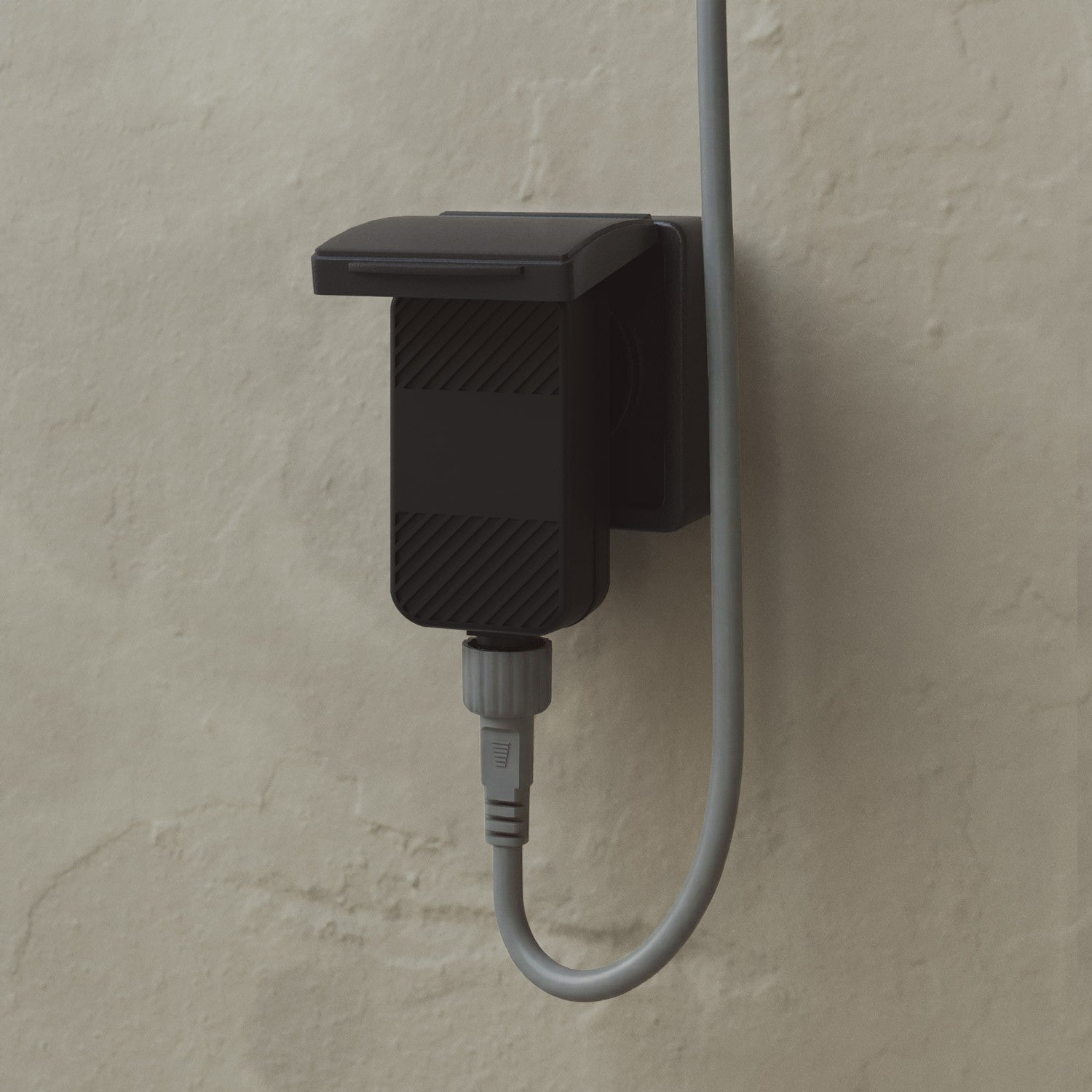 Catena luminosa 6 punti luce da esterno IP67 Grigio - Marina6 Cherry 70 cm