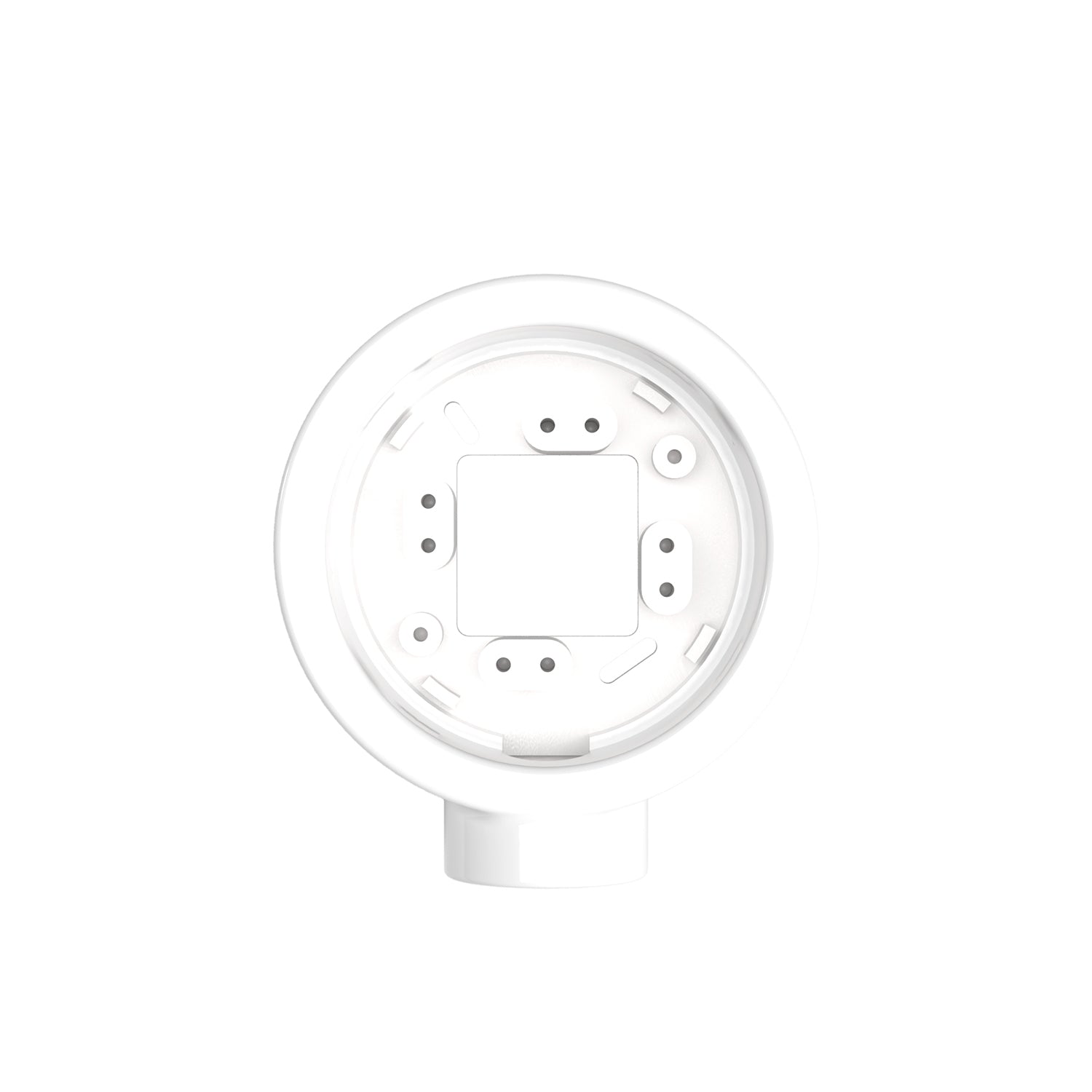 Base in porcellana bianca per presa elettrica e interruttore/deviatore compatibile con Creative-Tubes - da 1 a 4 uscite 1