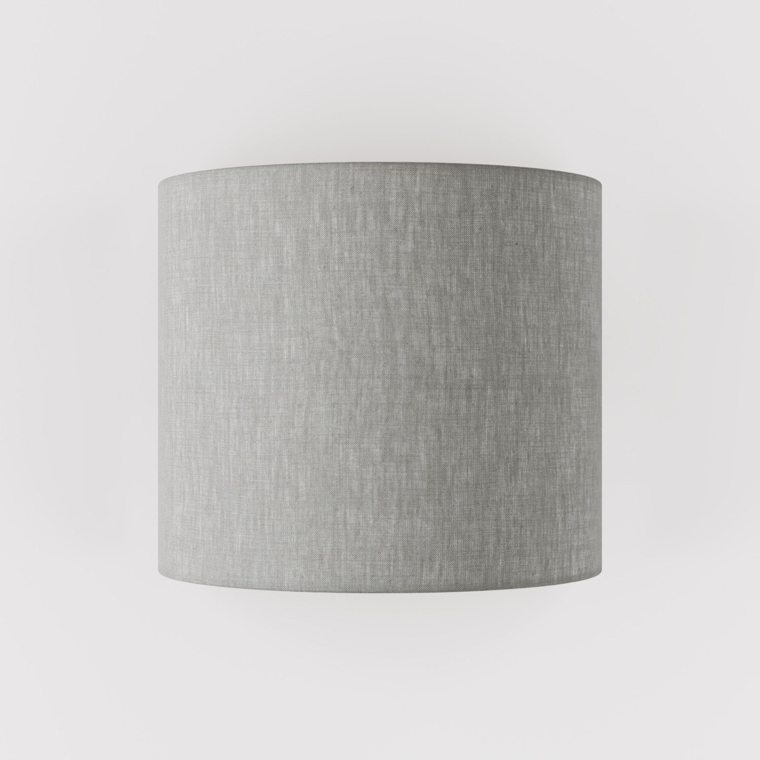 Applique Ventola con paralume in tessuto Camelot grigio chiaro - Made in Italy