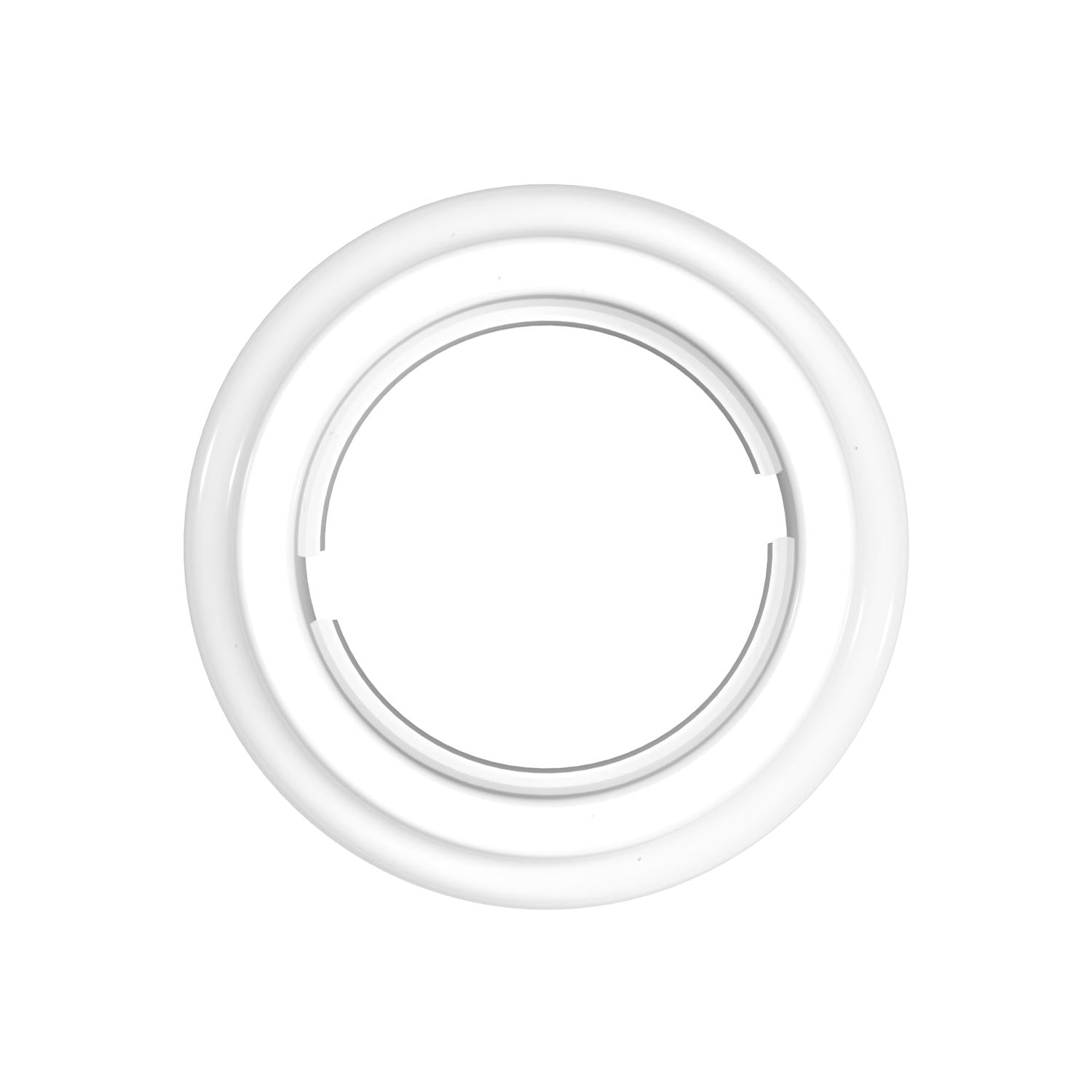 Base in porcellana per presa elettrica e per interruttore/deviatore - Bianco