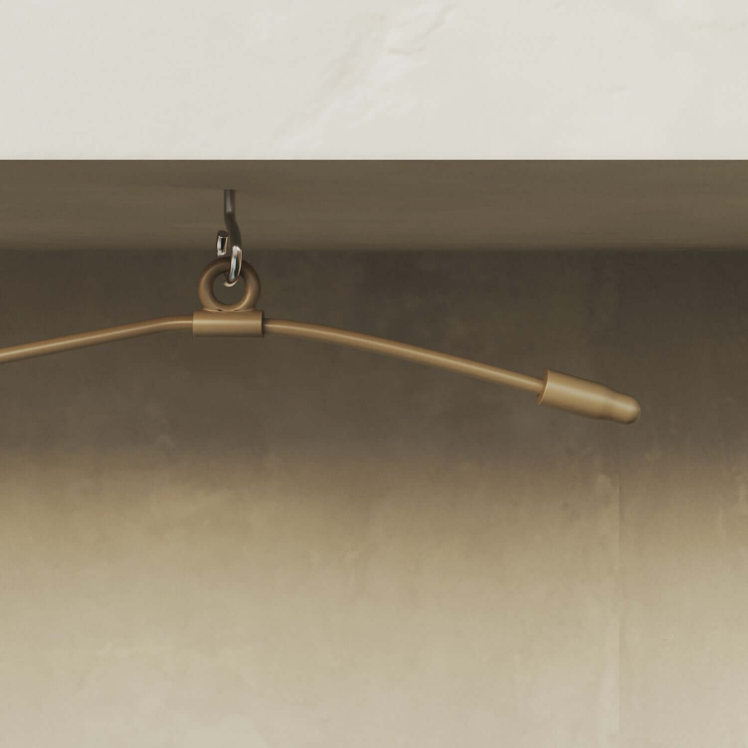 Catena luminosa reticolare 7 punti luce da esterno IP67 Verde oliva - Marina GRID