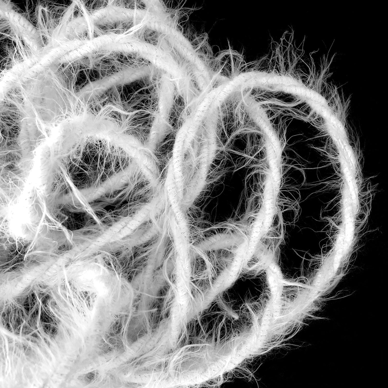 Cavo tessile per illuminazione Bianco Ottico Marlene - L'Originale Creative Cables, pensato per lampade originali - TP01