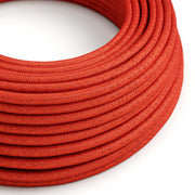 Cloth Covered Wire - Red Glitter RL09 - UL Listed