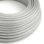 Cloth Covered Wire - Silver Glitter RL02 - UL Listed
