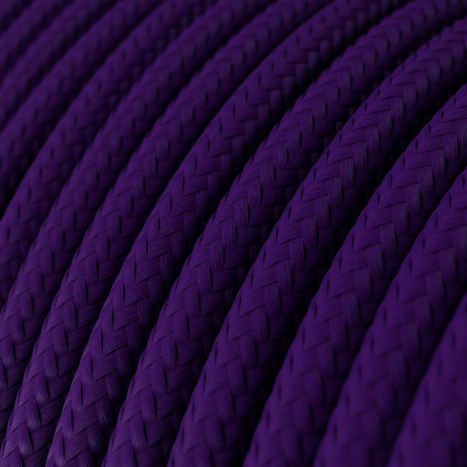 Cloth Covered Wire - Violet Rayon RM14 - UL Listed