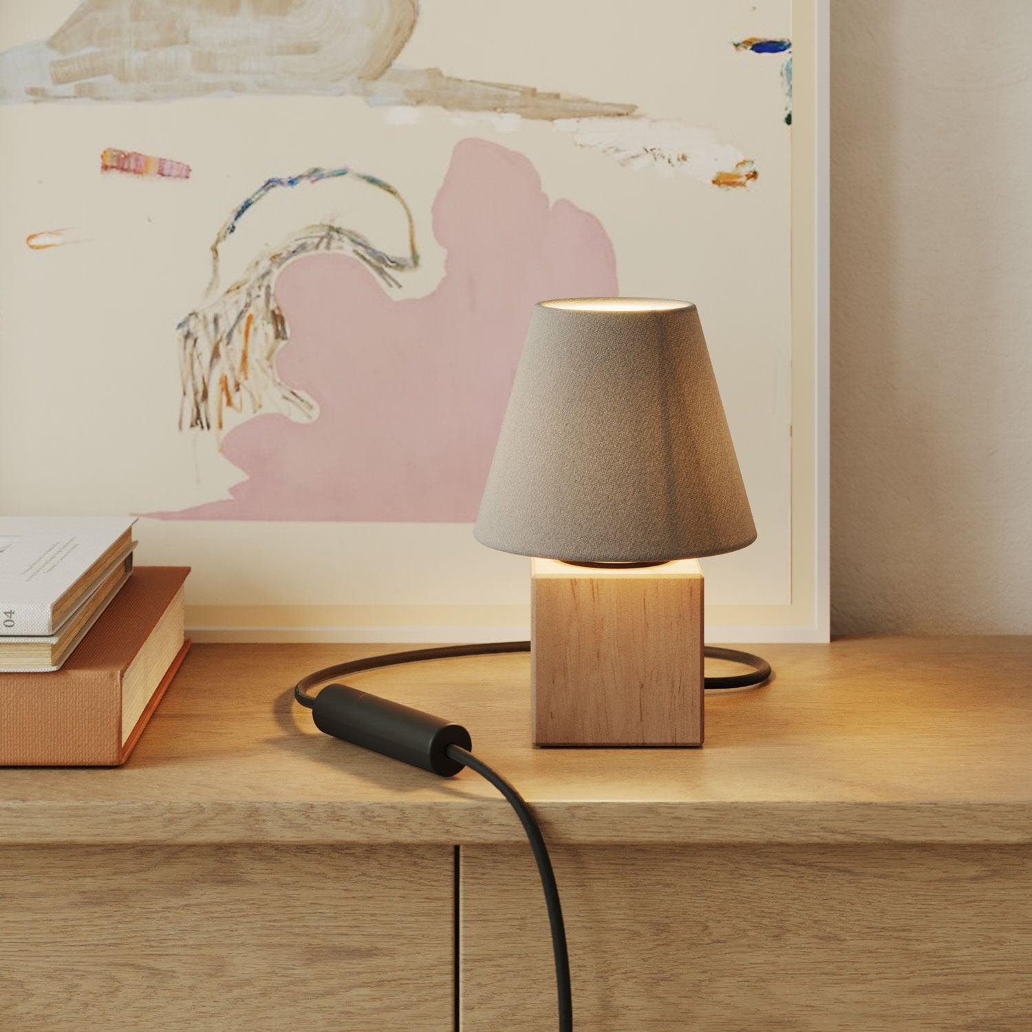 Dimmer universale a pulsante con collegamento di terra per lampadine incandescenza e led dimmerabili - Nero